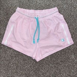 Champion seersucker shorts, size M